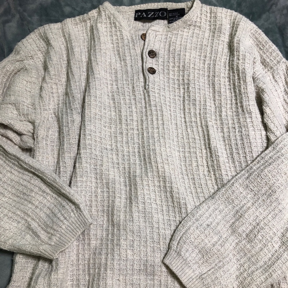 Cream Oversized Sweater